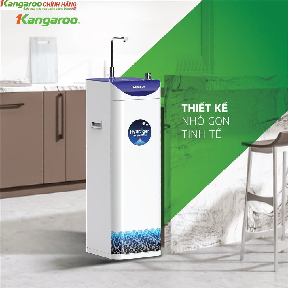 máy lọc nước kangaroo hydrogen slim nóng lạnh kg10a7s